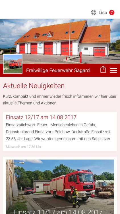 Freiwillige Feuerwehr Sagard