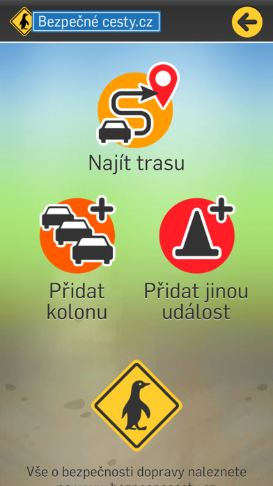 Dopravní informace Screenshot