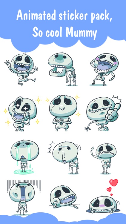 Funniest Mummy Animate Sticker