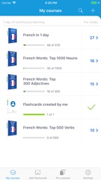 Learn French - Voc App Captura de tela 1