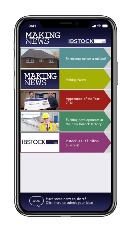Ibstock Making News App