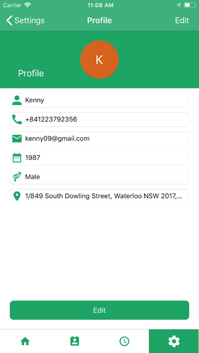 App screenshot