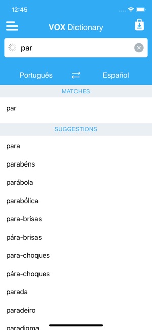 VOX Portuguese<>Spanish(圖2)-速報App