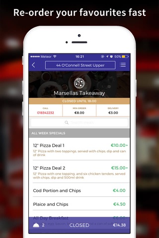 Marsella's Takeaway App screenshot 3