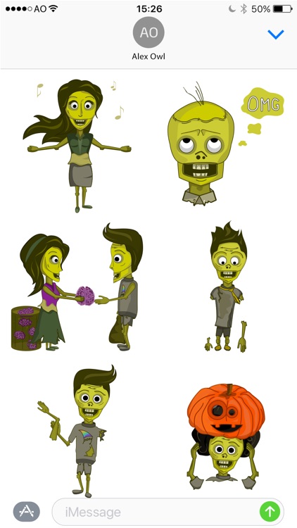 NiceZombies: Animated Stickers screenshot-3