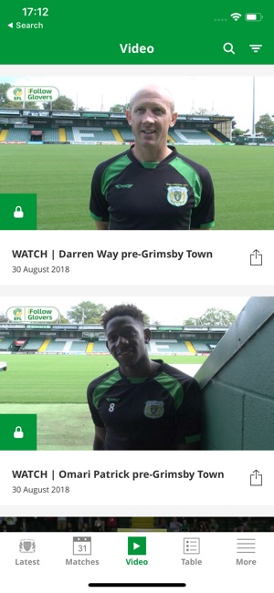 Yeovil Town Official App(圖3)-速報App