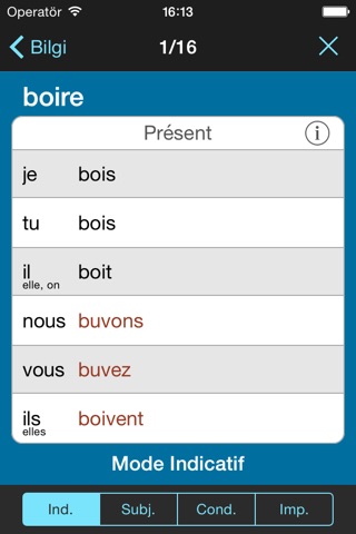 French Verbs & Conjugation screenshot 4