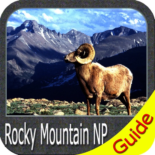 Rocky Mountain National Park - GPS Map Navigator