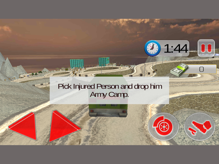 Army Ambulance Rescue Sim