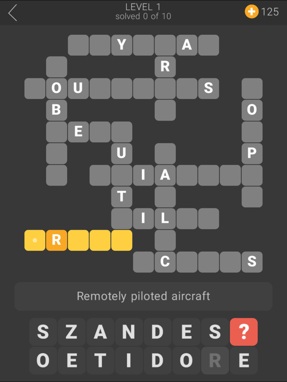 I Love Crosswords iPad screenshot 4 - Games app