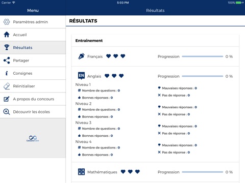 Concours Avenir 2018 screenshot 3