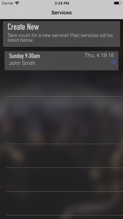 TheHeadCount app screenshot