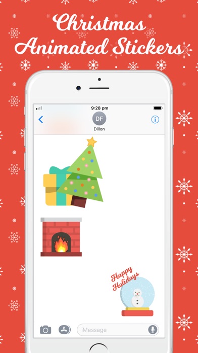 Christmas Animated Stickers screenshot 2