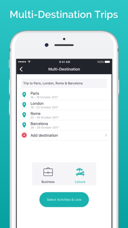 Packr Premium Packing List