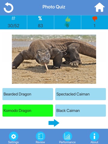 Animals : Reptiles Quizのおすすめ画像2