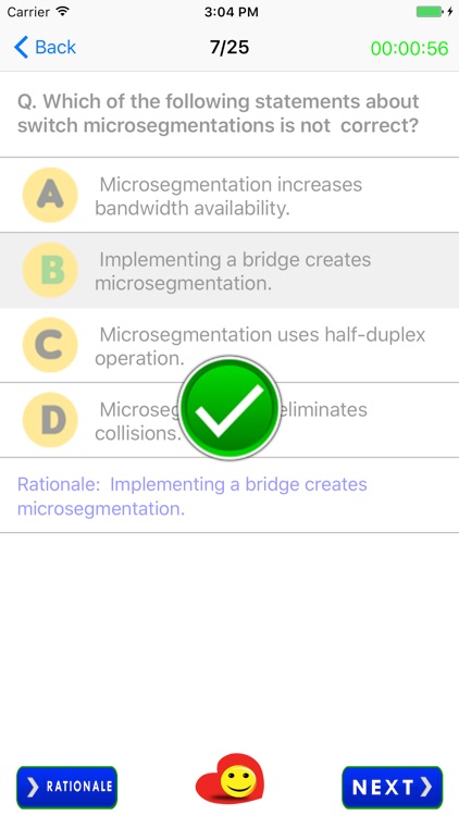 CCENT 640-822 Exam Quiz