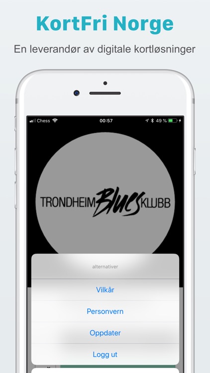 Trondheim blues - Medlemskort