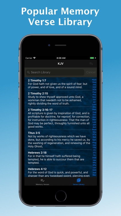 e-Sword MEM: Scripture Memory