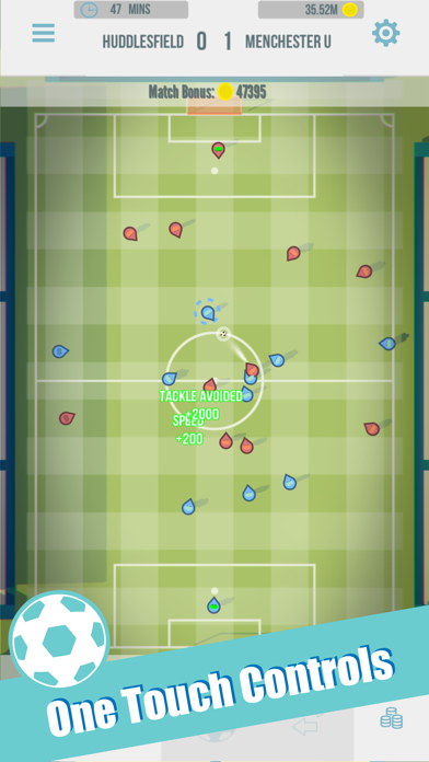 Footy Ball: Pass Pass Soccerのおすすめ画像1