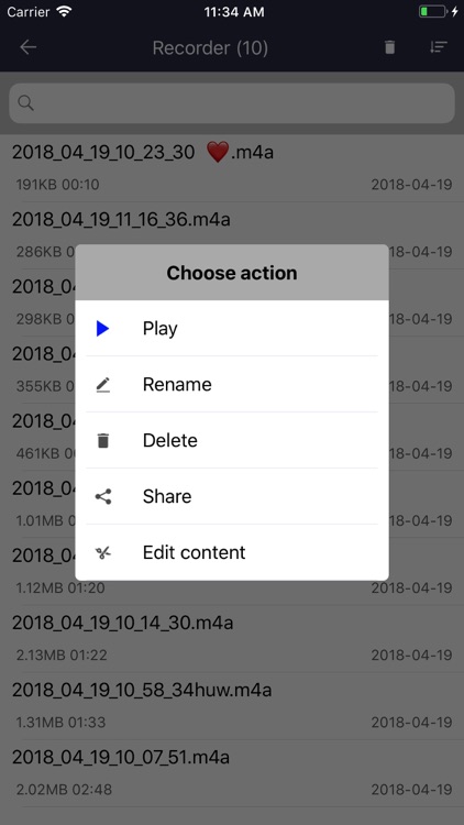 Voice recorder: Audio editor screenshot-7