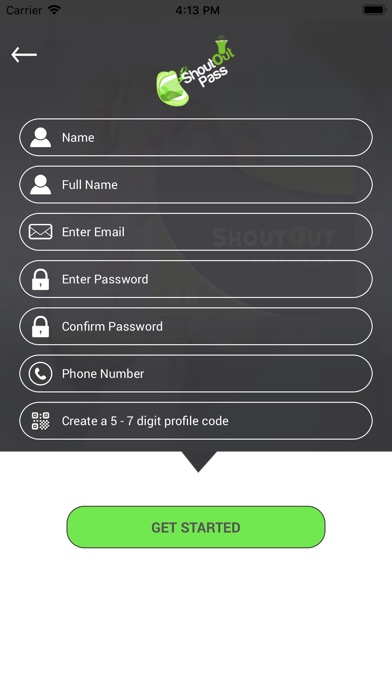 ShoutOutPass screenshot 3