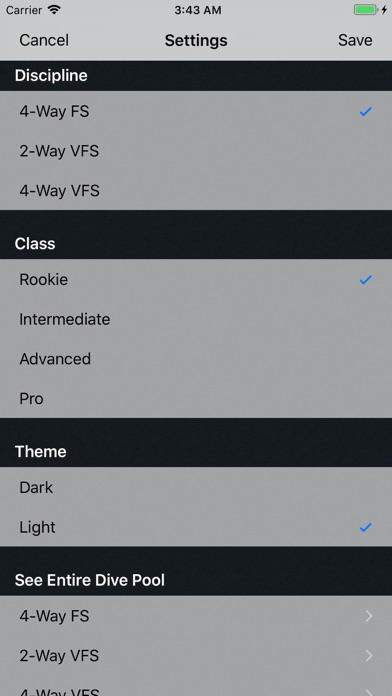 Screenshot 3 of Dive Pool Generator App