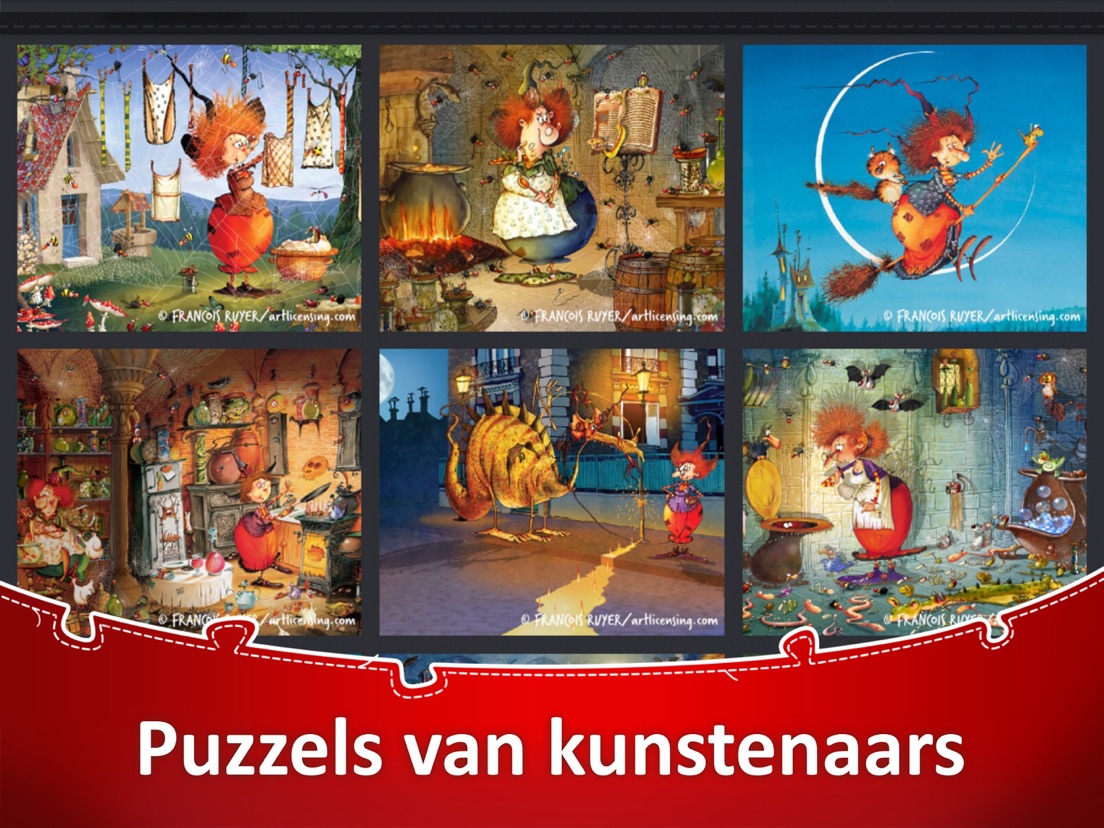 Jigsaw Puzzle HD Puzzel iPad app AppWereld