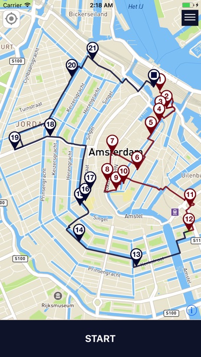 Amsterdam Church Route screenshot 2