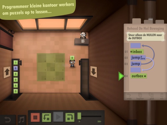 Human Resource Machine iPad app afbeelding 2