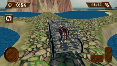 Impossible Horse Cart Tracks & Pull Trolley Game screenshot 2