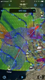 weather4d routage iPhone Captures Décran 4