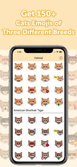 Game screenshot CatMoji - Cat Emoji Stickers apk