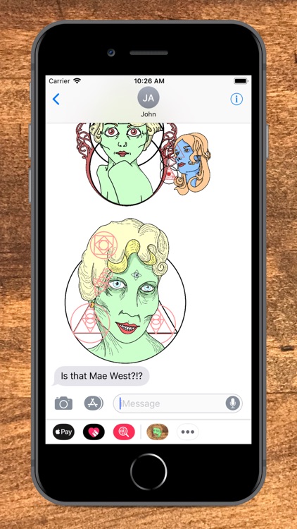 Portrait Art Sticker Pack