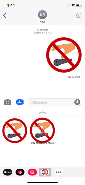 Stop The Drop Sticker