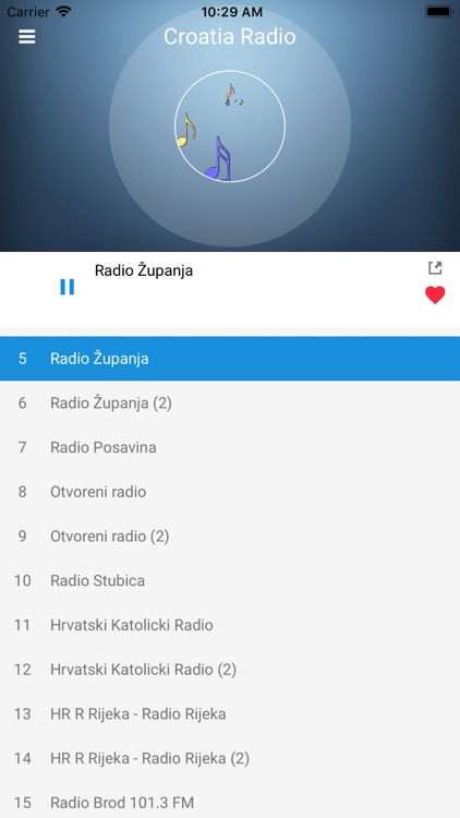 Croatia Radio Station:Croatian screenshot-3