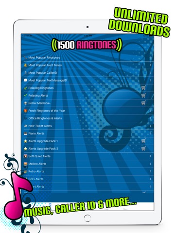 1500 Ringtones & Alertsのおすすめ画像1