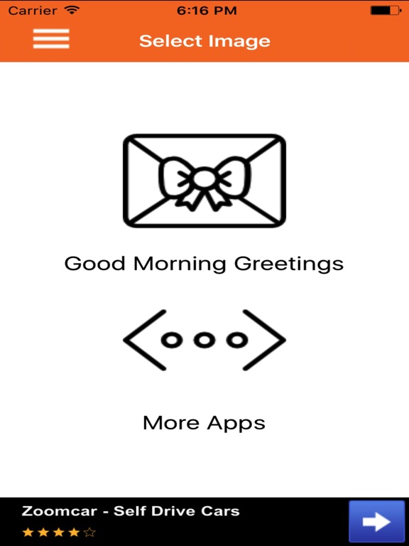 Screenshot #4 pour Good Morning Card Creator