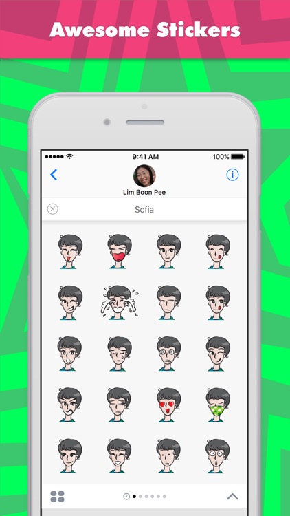 Sofia stickers by wenpei