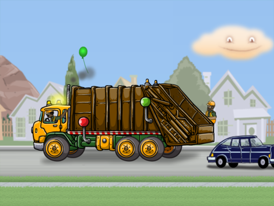 Garbage Truck: Brushy Pick Up iPad screenshot