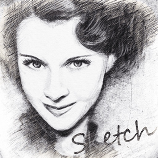 Pencil Sketch Photo Camera Pad