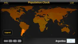 population clock hd iphone capturas de pantalla 3