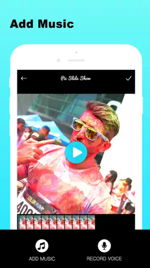 Скриншот Mix Music Photo Video Editor на iPhone 3