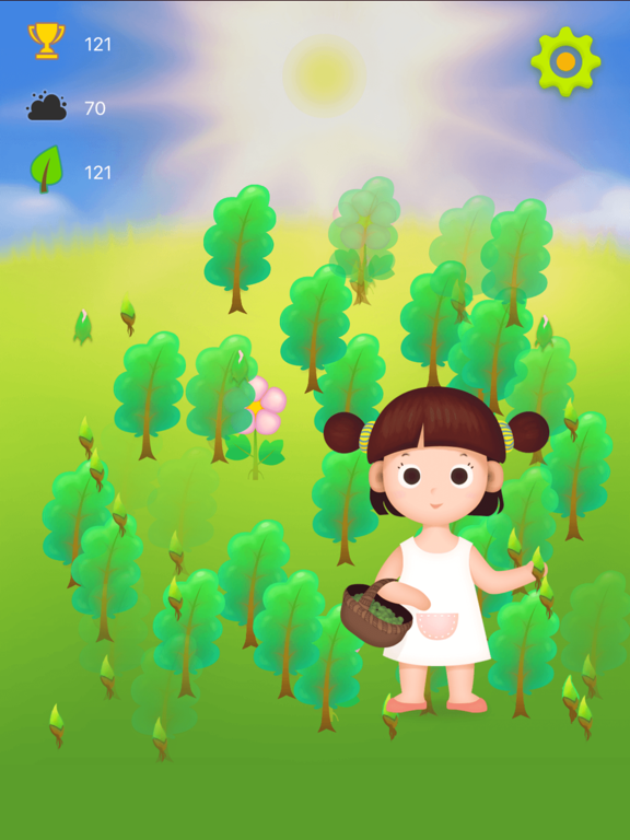 Happy Baby Plant Tree iPad screenshot