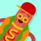 Join super-swaggy dancing hot dog in his journey reaching incredible heights