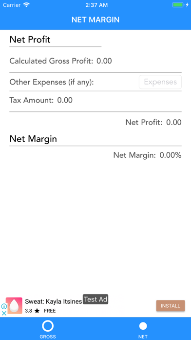 Screenshot #3 pour Margin Cal Lite