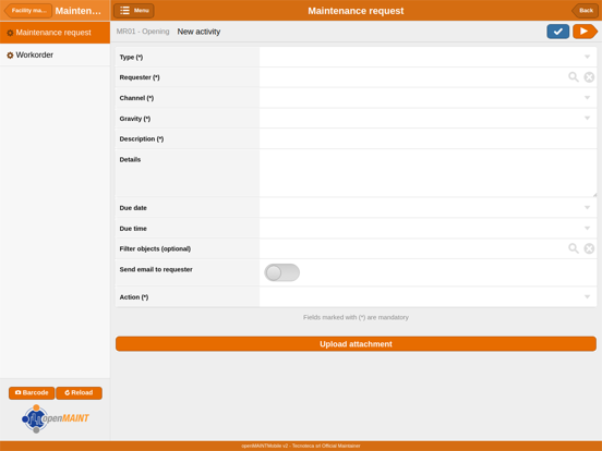 Screenshot #6 pour openMAINT v2