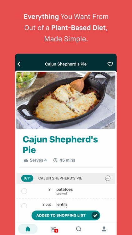 Meal Mentor - Vegan Meal Plan