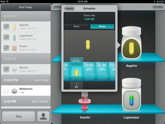 Pillboxie iPad app afbeelding 3