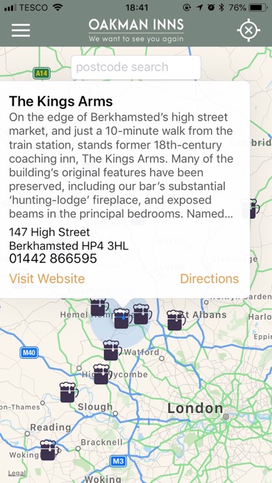 Screenshot #2 pour Oakipedia App