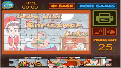 BabyLisi Christmas Cake Puzzle screenshot 2